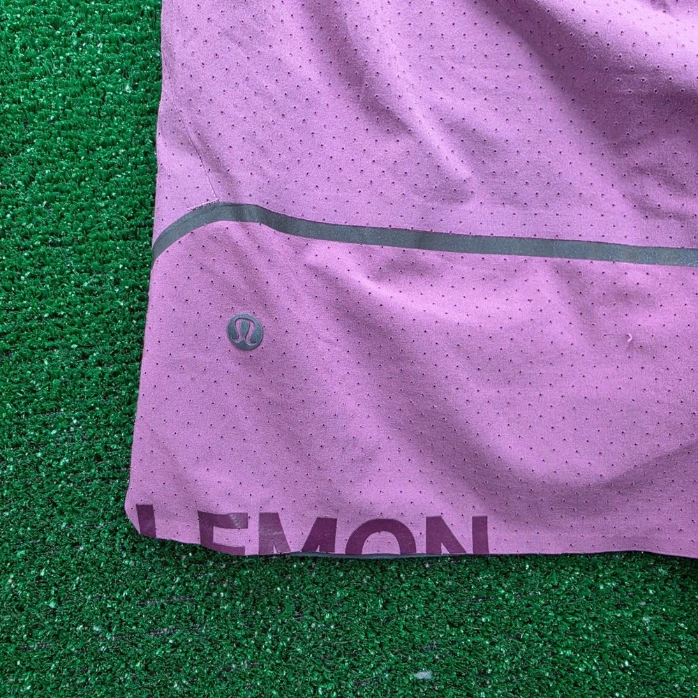 Lululemon Surge Line Running Shorts Mens Medium Purple 6